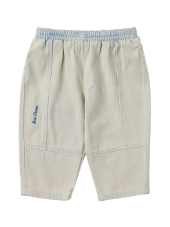 Cotton denim pants