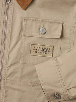 Cotton gabardine jacket