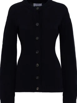 Cotton guernsey cardigan