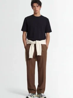 Cotton jersey oversize t-shirt