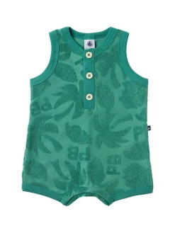 Cotton jersey romper