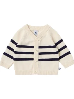 Cotton knit cardigan