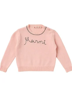 Cotton knit sweater