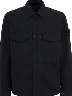 Cotton & linen overshirt