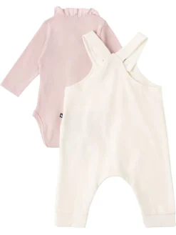 Cotton overalls & bodysuit