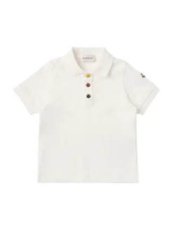 Cotton piquet polo shirt