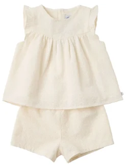 Cotton poplin shirt & shorts