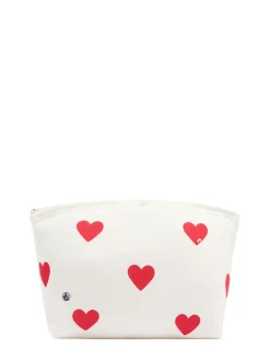 Cotton zip pouch