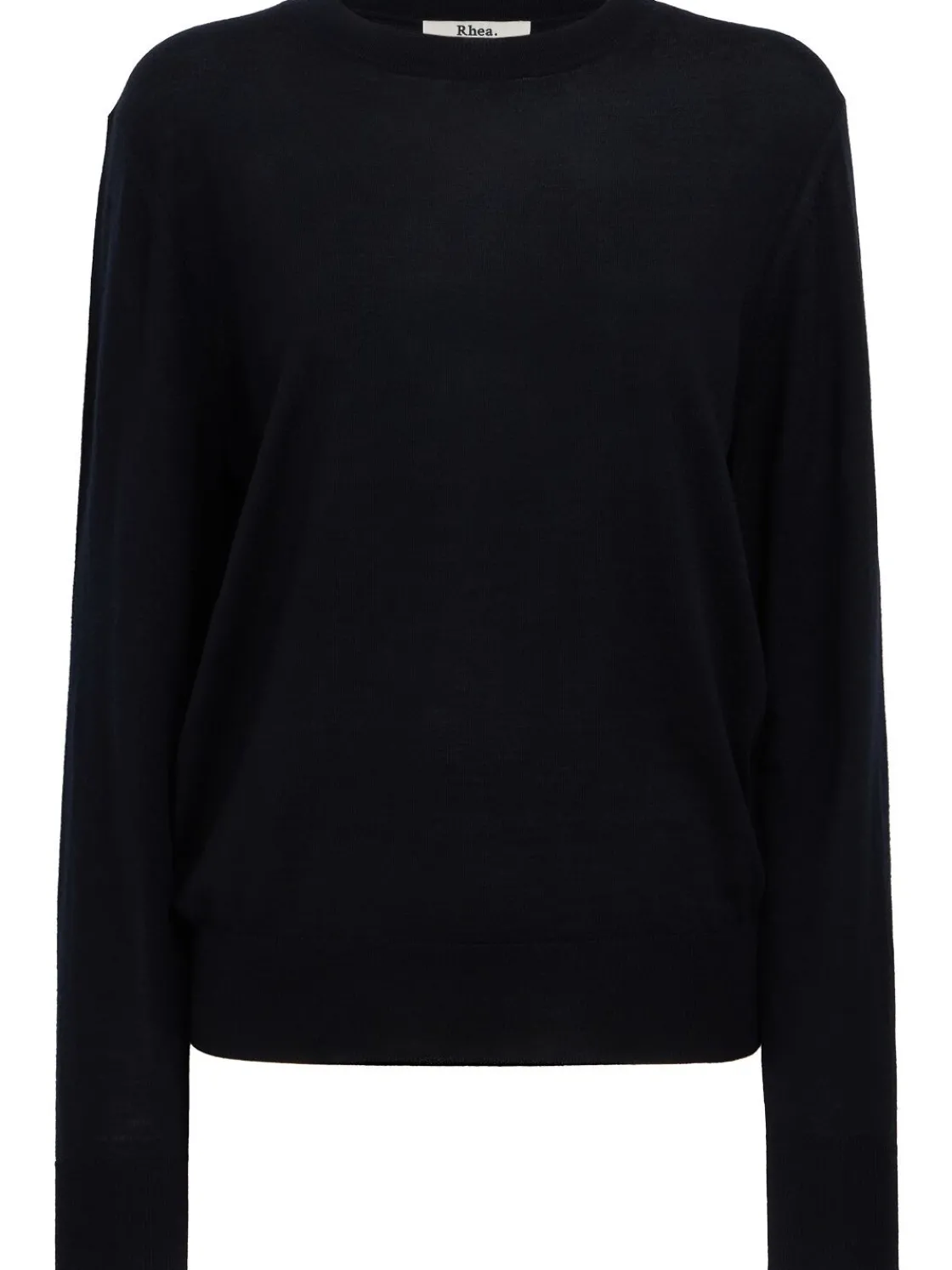 Crewneck wool sweater