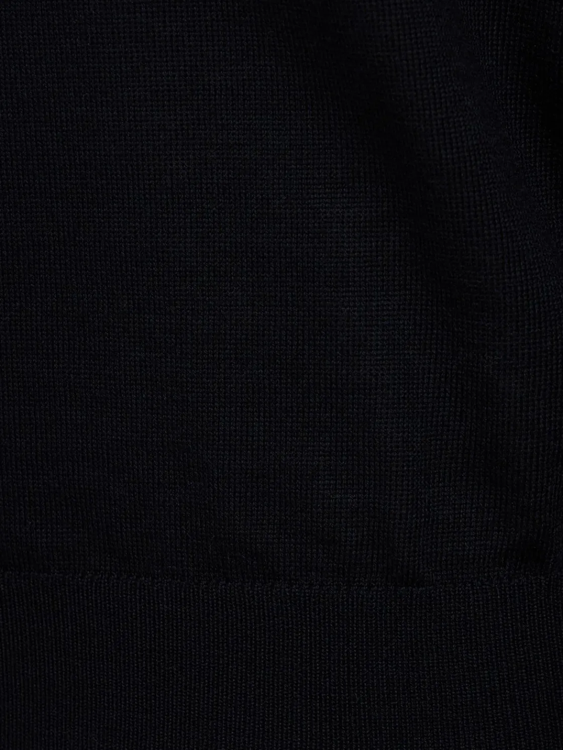 Crewneck wool sweater