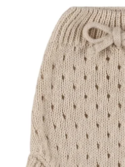 Culotte in maglia di lino e cotone