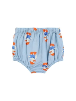 Culotte in popeline di cotone stampato