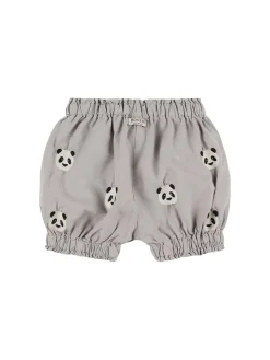 Culotte Panda in cotone stampato