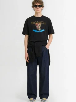 Cupid print relaxed t-shirt