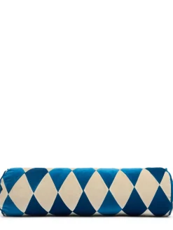 Cuscino Harlequin con piping