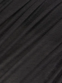 Cutout ruched mini dress