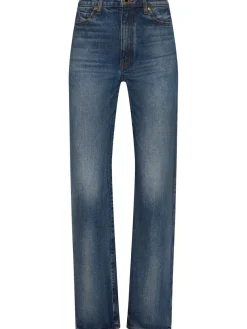 Danielle cotton blend straight leg jeans