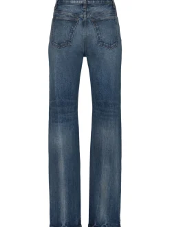 Danielle cotton blend straight leg jeans