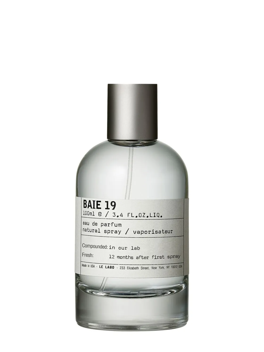 Eau de parfum Baie 19 100ml
