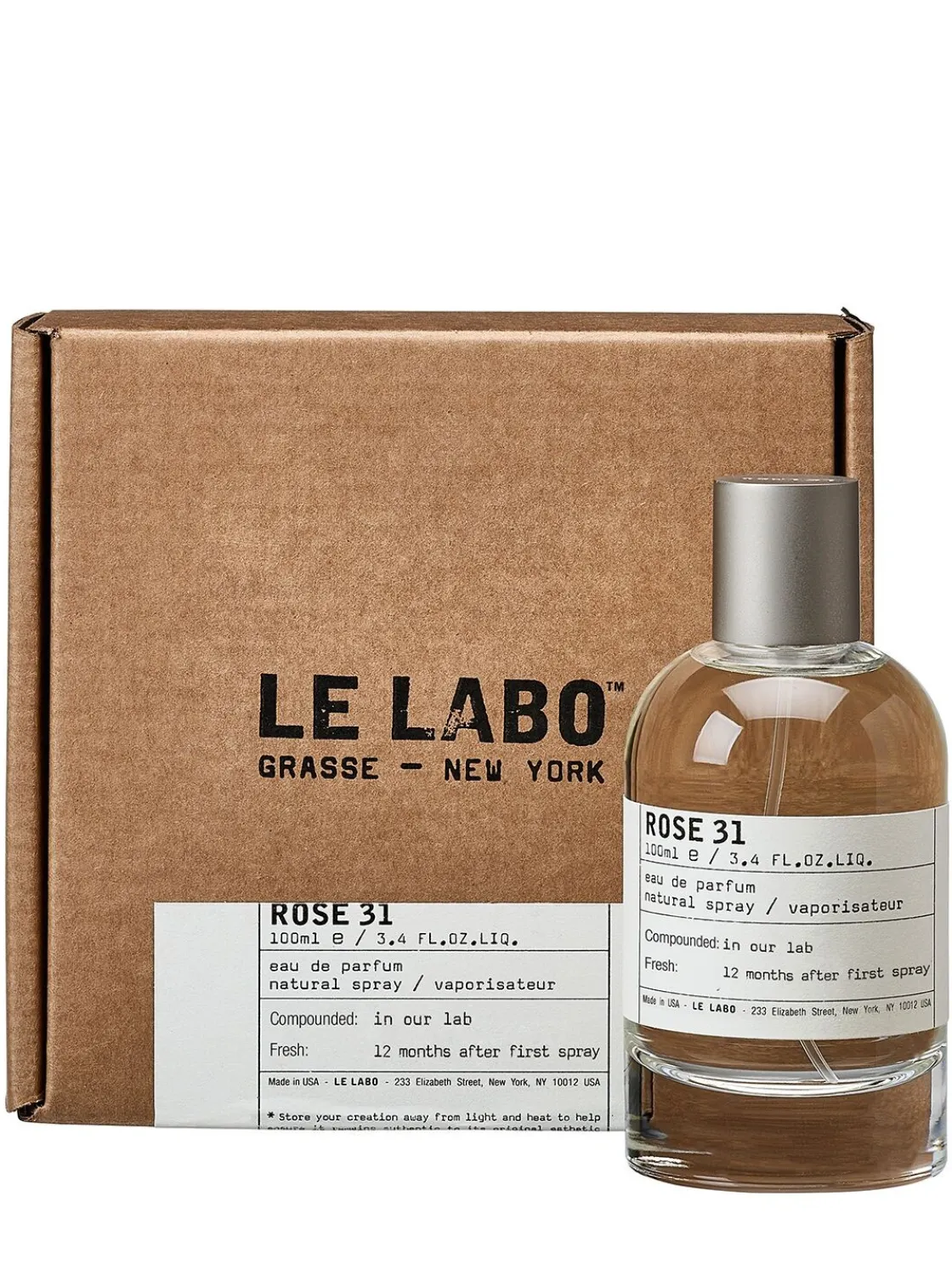 Eau de parfum Rose 31 100ml