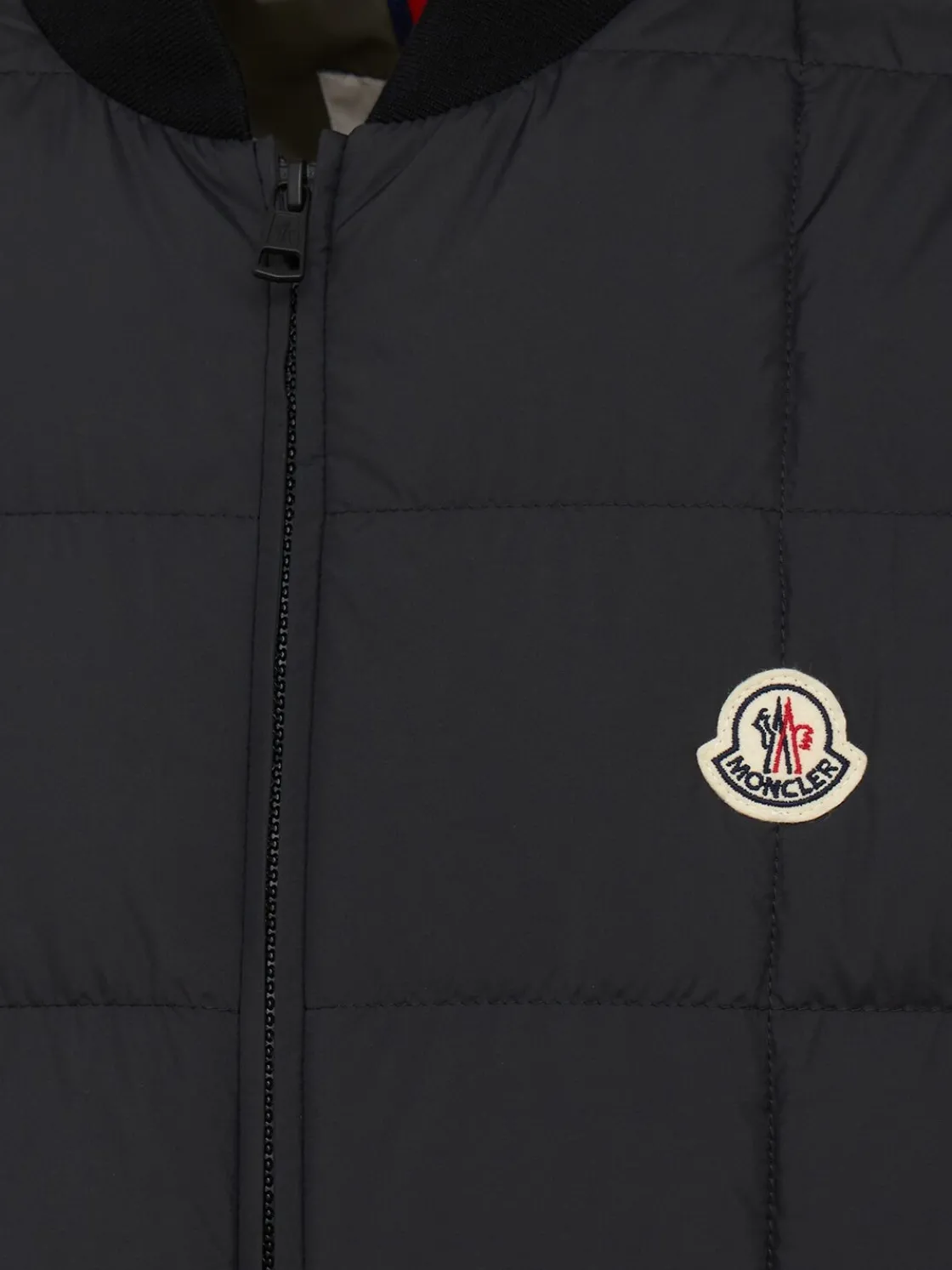 Elberton tech square-quilted down vest