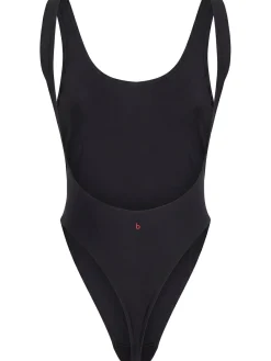 Elia square neckline one-piece swimsuit