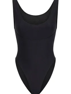 Elia square neckline one-piece swimsuit