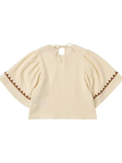 Embroidered cotton t-shirt