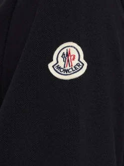 Embroidered logo cotton polo shirt