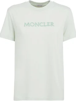 Embroidered tonal logo cotton t-shirt