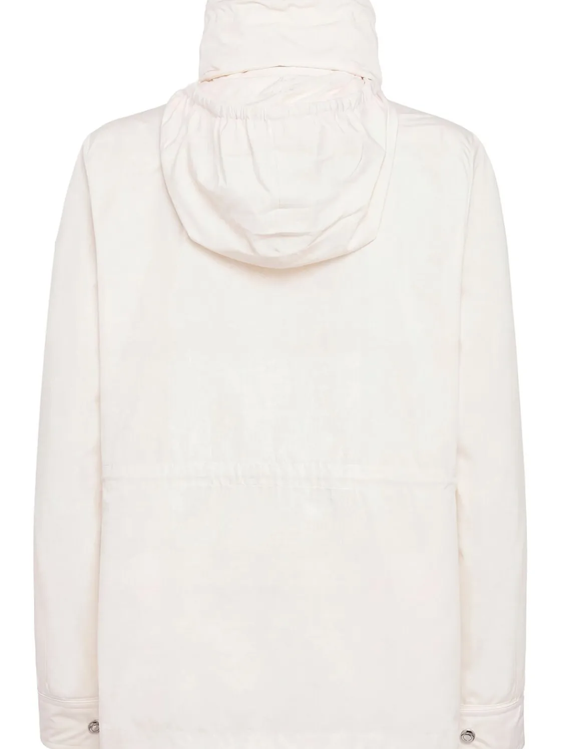 Enette tech hooded short parka jacket
