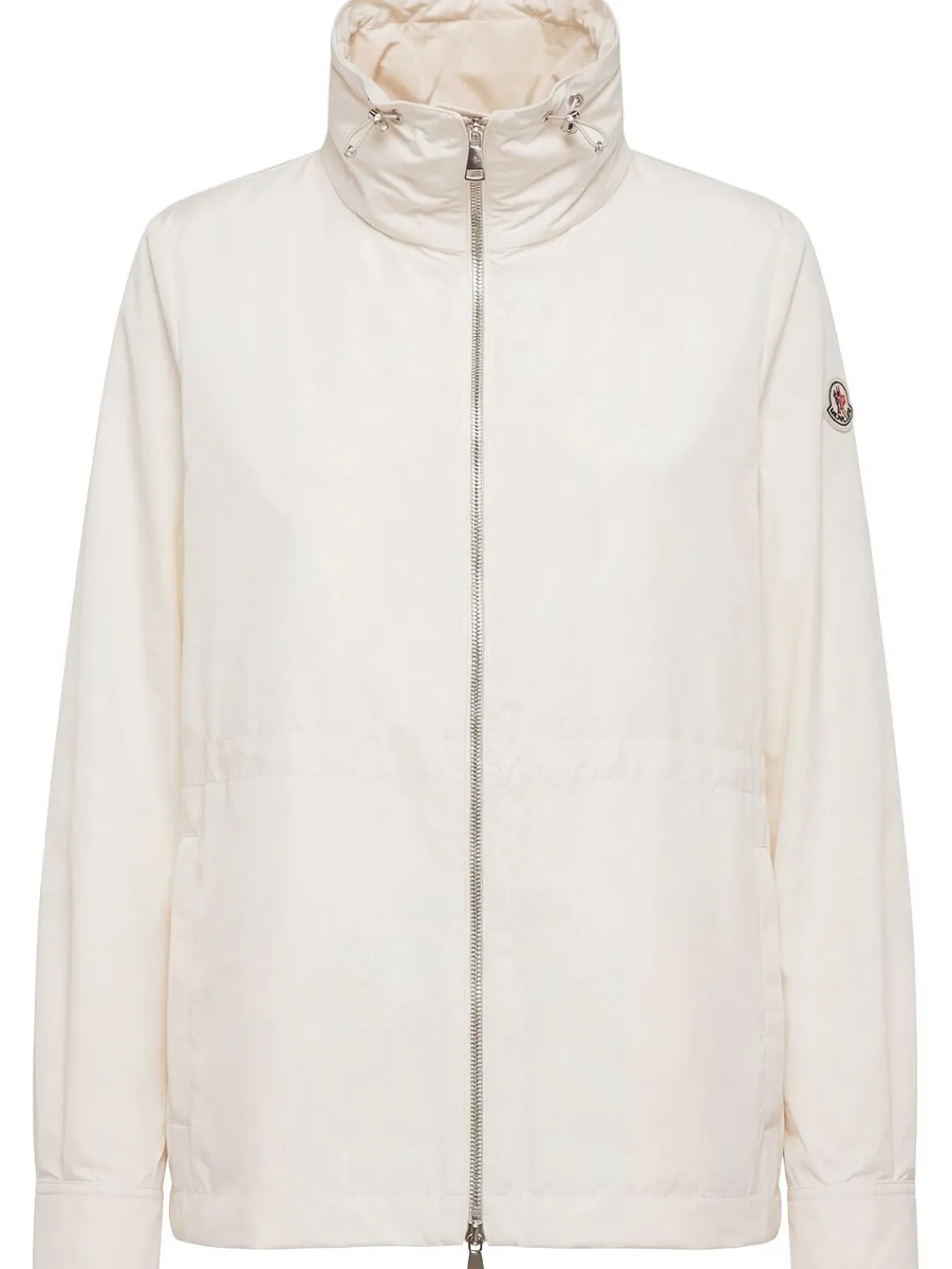 Enette tech hooded short parka jacket
