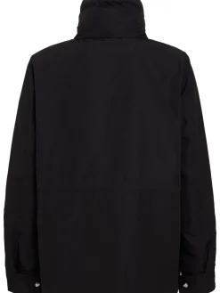 Enette tech hooded short parka jacket