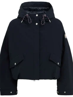 Eucalyptus nylon hooded down jacket