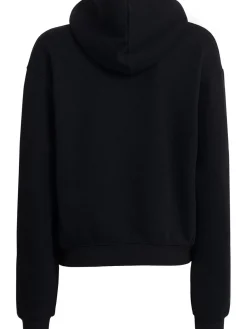 Felpa classica in misto cotone con cappuccio