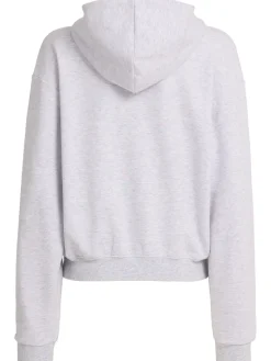 Felpa classica in misto cotone con cappuccio