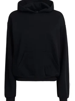 Felpa classica in misto cotone con cappuccio
