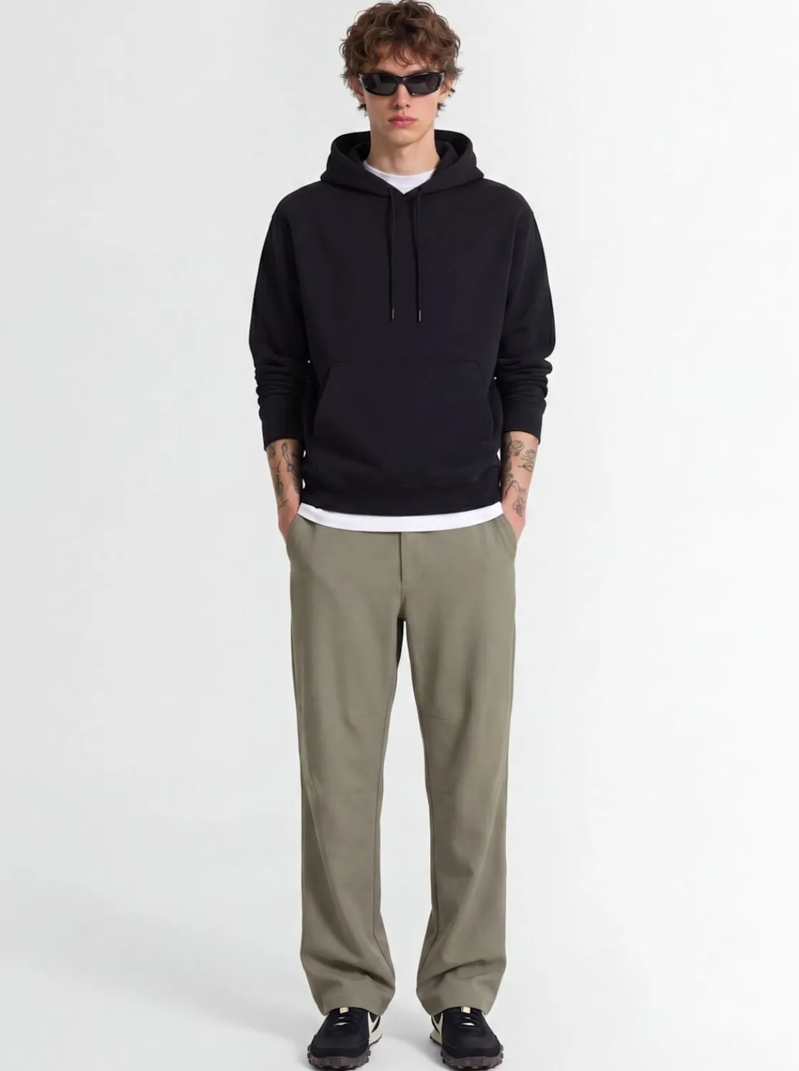 Felpa con cappuccio Wool Classics