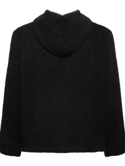 Felpa con zip e cappuccio