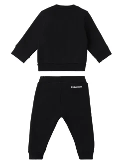 Felpa e pantaloni in cotone