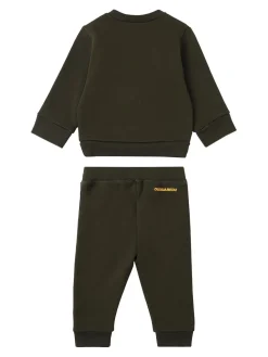 Felpa e pantaloni in cotone