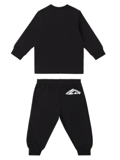 Felpa e pantaloni in misto cotone