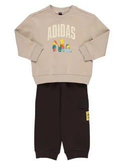 Felpa e pantaloni in misto cotone