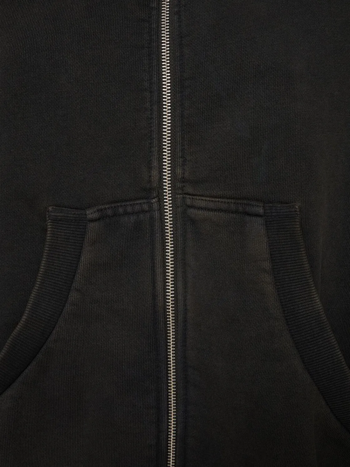 Felpa Eternal in cotone con zip e cappuccio
