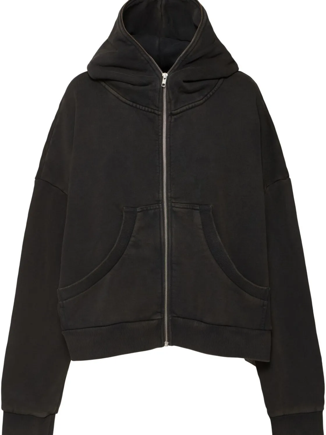 Felpa Eternal in cotone con zip e cappuccio