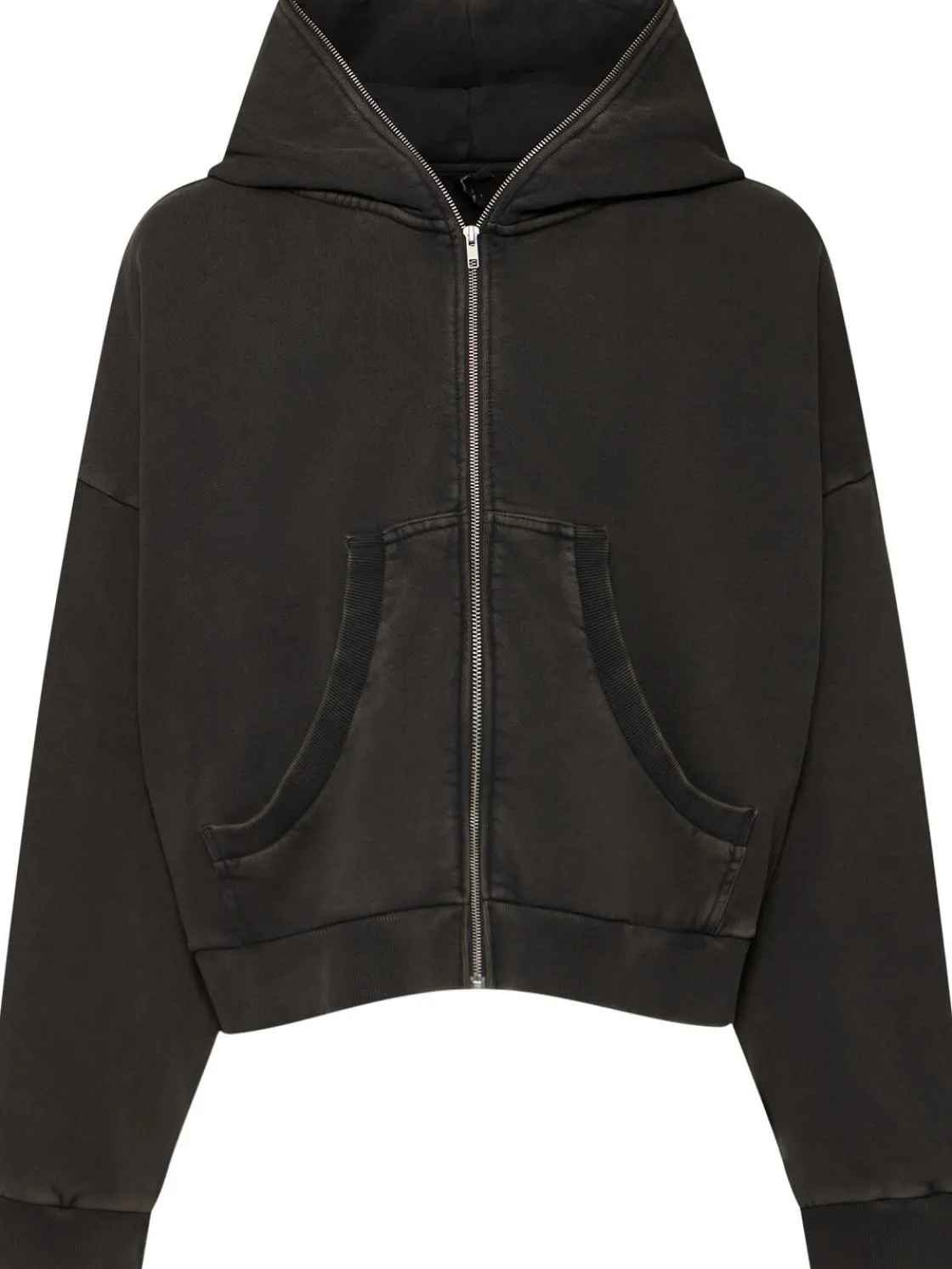 Felpa Eternal in cotone con zip e cappuccio