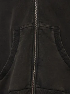 Felpa Eternal in cotone con zip e cappuccio
