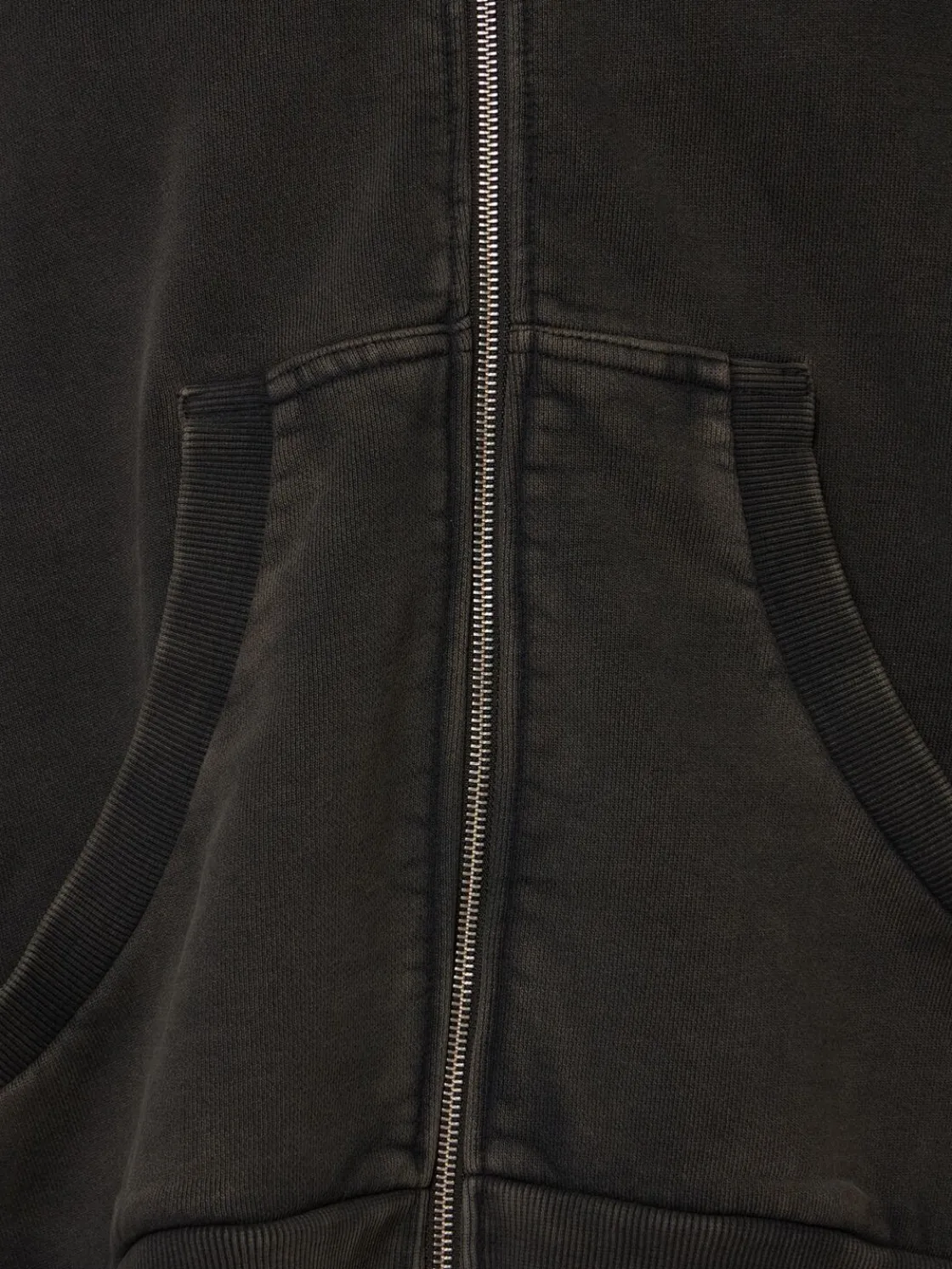Felpa Eternal in cotone con zip e cappuccio