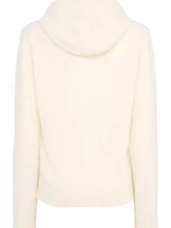 Felpa Giada in maglia di lana con cappuccio