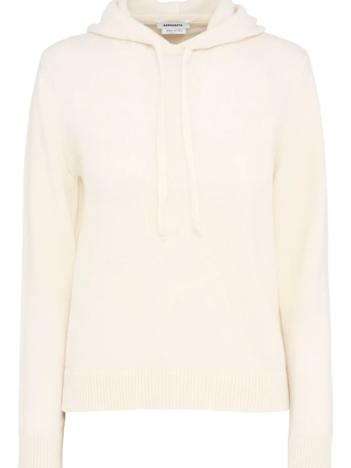 Felpa Giada in maglia di lana con cappuccio